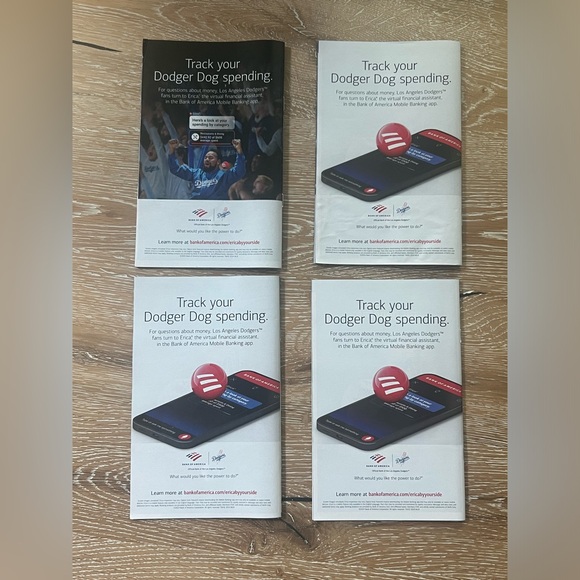 2024 Los Angeles Dodgers Program set of 4 Ohtani - Picture 6 of 6